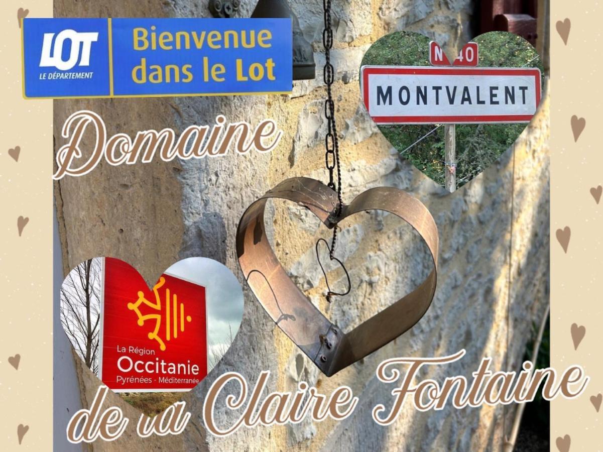 Le Domaine De La Claire Fontaine Gites -Chambres D'Hotes Montvalent Εξωτερικό φωτογραφία