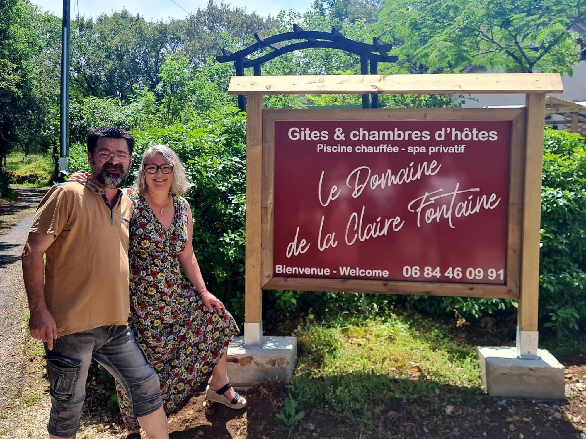 Le Domaine De La Claire Fontaine Gites -Chambres D'Hotes Montvalent Εξωτερικό φωτογραφία